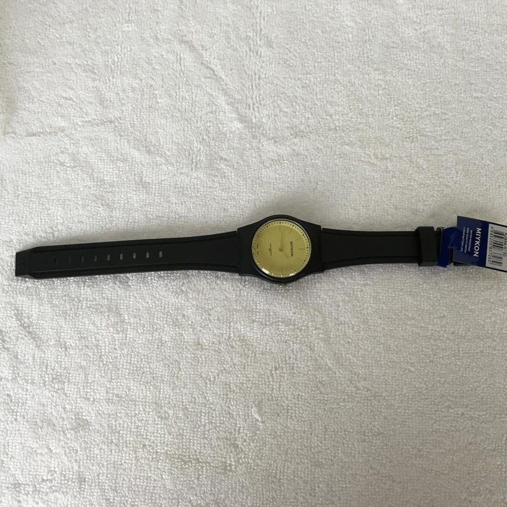 Miykon Man Watch Quartz Rubber-Stainless Steel DM1